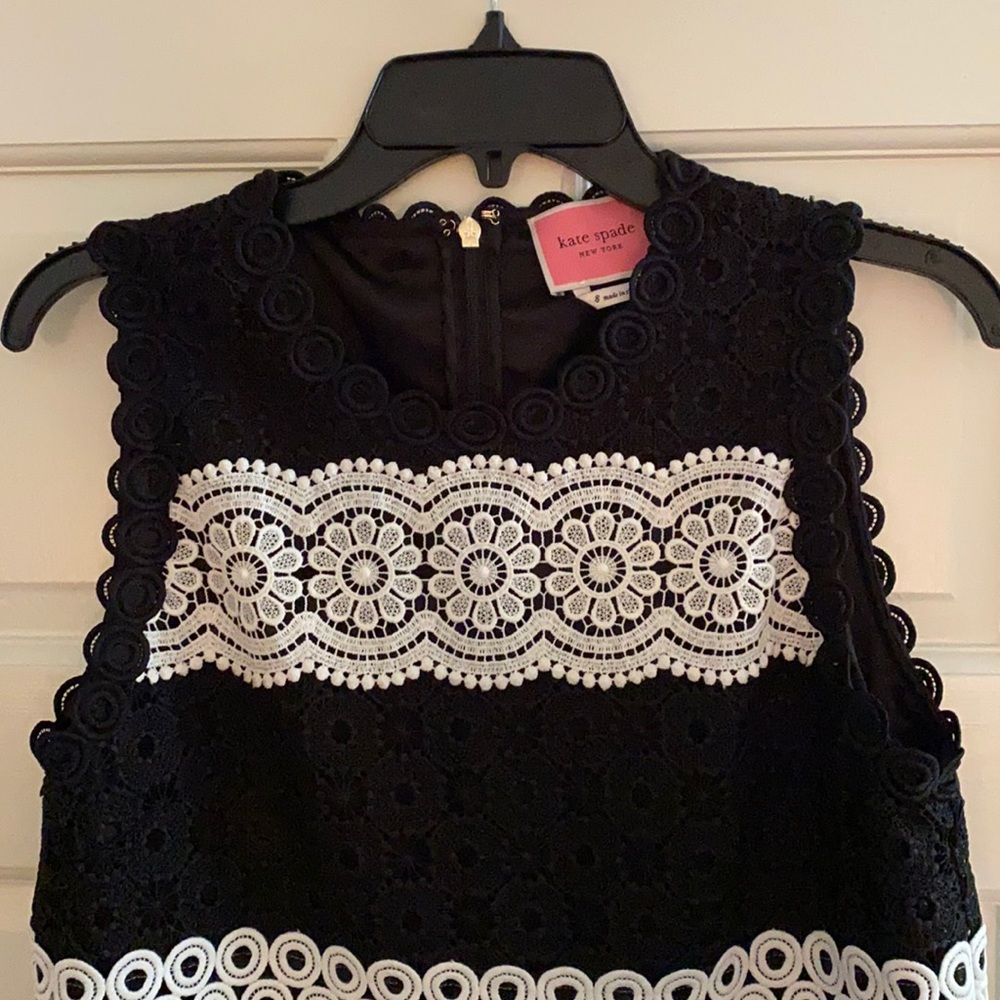 Kate Spade lace shift dress.